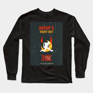 Satan's Night Out Concert Poster 2 Long Sleeve T-Shirt